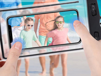 Waterproof Cases for Smartphones Up to 5.5 Inches | Waterproof Hard Case | 10 Meters Underwater