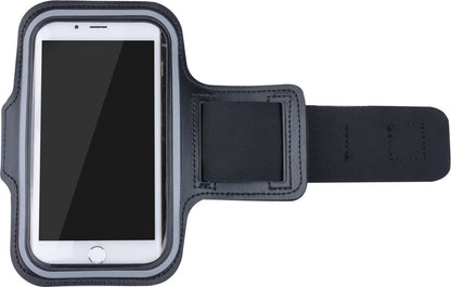 Sports armband XL suitable for screens up to 6.5 inches, among others, for iPhone 6/6s/7/8, Samsung S7/S8/S9, Huawei P10 - Black