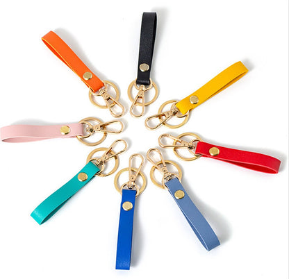 Luxury Ladies' Keychain | Key Holder | Car Keychain | Modern Style | With Double Key Rings | Pink