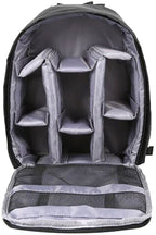 Professional waterproof outdoor photography SLR camera backpack travel bag - gray