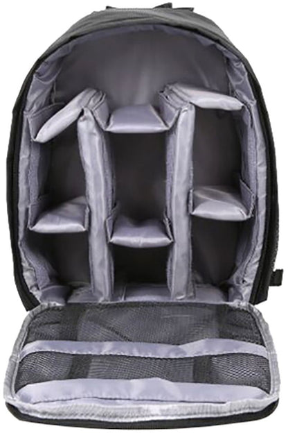 Professional waterproof outdoor photography SLR camera backpack travel bag - gray