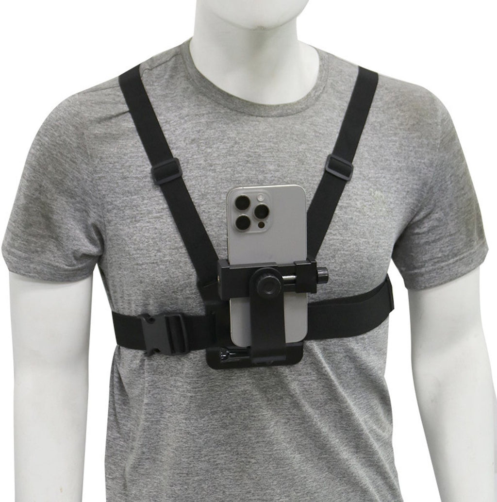 Chest Strap for Camera/Phone – First Perspective, Outdoor/Cycling
