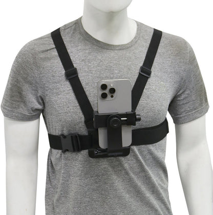Chest Strap for Camera/Phone – First Perspective, Outdoor/Cycling