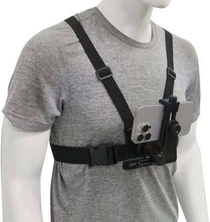 Chest Strap for Camera/Phone – First Perspective, Outdoor/Cycling