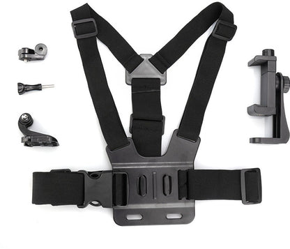 Chest Strap for Camera/Phone – First Perspective, Outdoor/Cycling