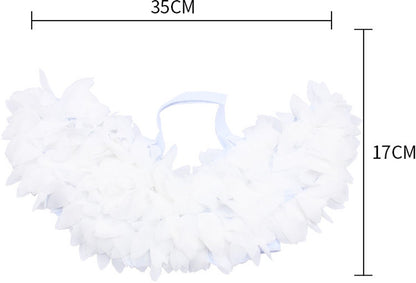 Dog costume M – Realistic wings, festive accessory
