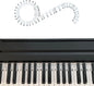 Removable Silicone Piano Stickers - 88 Keys - Key Guide - Keyboard Stickers - Reusable - Learn Music Notes Easily - Learn to Play Strip - Includes Storage Box - For Beginners