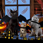 Dog - Cat - Creative Animal Clothing - Dog Costume - Halloween - Christmas - Bat Wings - Cat Clothing - Christmas Clothing - Bat Wings Costume - Black - for Home / Party / Festival / Christmas / Halloween / Christmas