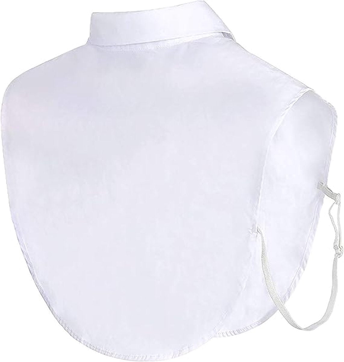 2 pieces - Women's Shirt Collar - Shirt Collar - Detachable Collar - Small Shirt Collar - Faux Detachable Collar - Detachable Pointed Collar - Small Collar - Pointed Collar - Shirt Replacement - Blouse - Adjustable - One Size - White, Black