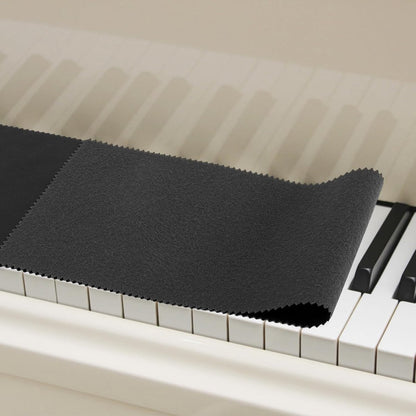 Piano Keyboard Dust Cover - Keyboard Protective Cover - Piano Dust Cover - Suitable for 88 Keys - Universal - Piano Protector - for Digital Electric Piano - for Electronic Keyboard, Digital Piano - Black