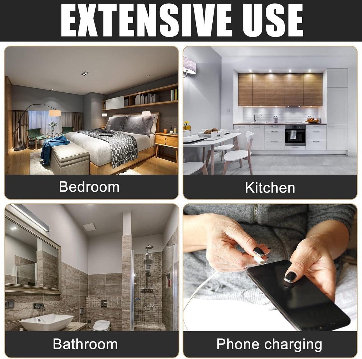 Countdown Switch - 120 minutes - Countdown timer switch - Mechanical countdown timer socket - time switch - timer light switch - with timer - timer socket - for bathroom extractor fan, garage, laundry room, storage room or spa - white