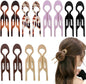 Hairpins - 12 pieces - Hair clips - Hair forks - U-shaped hairpins - French hairpins - Hair accessories - hair fork pin for women - Hair Pin - Hair jewelry