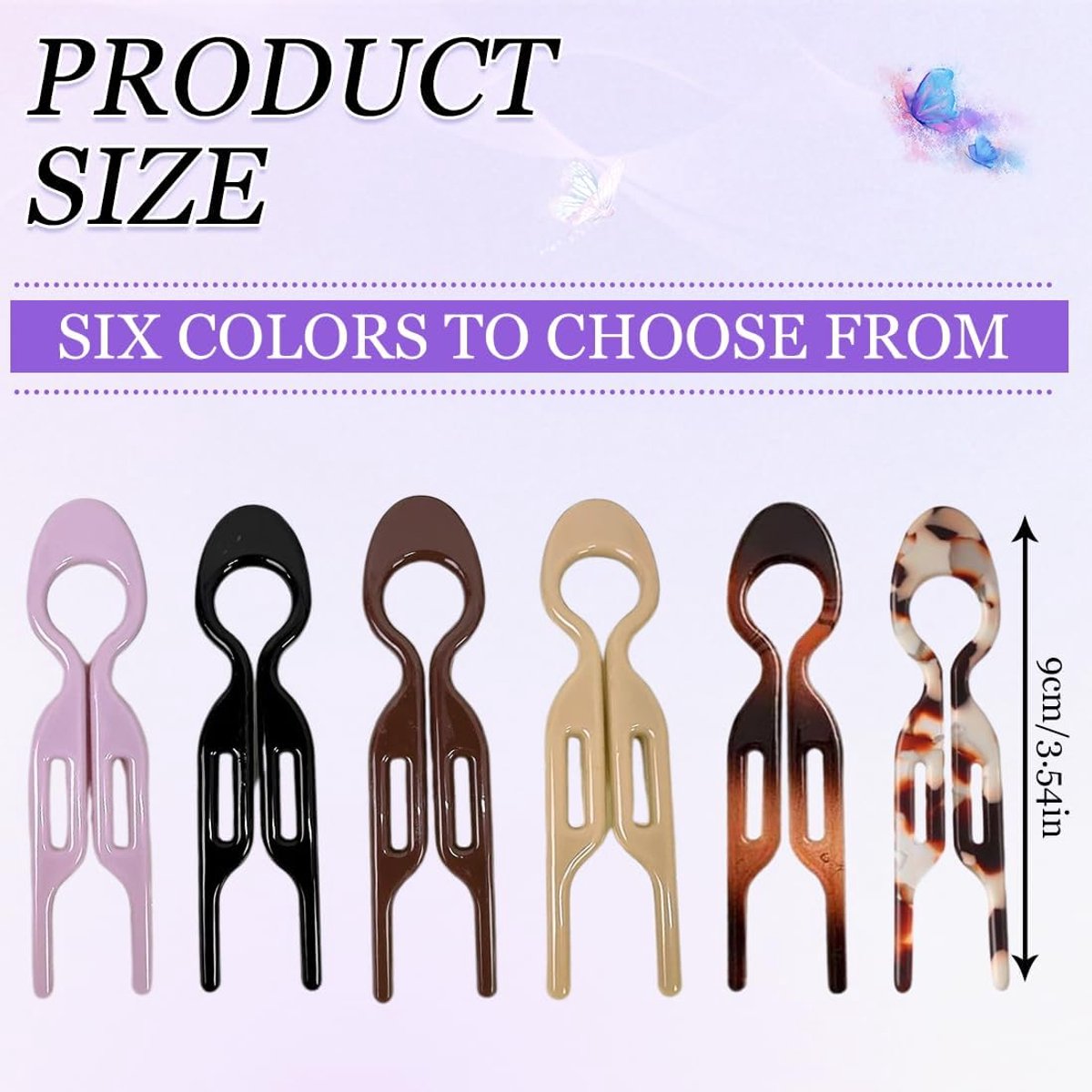 Hairpins - 12 pieces - Hair clips - Hair forks - U-shaped hairpins - French hairpins - Hair accessories - hair fork pin for women - Hair Pin - Hair jewelry