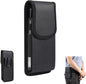 1 piece - 16.3*1.8*8.3 cm - Phone Bag - Phone Holster Bag - Waist Bag - Phone Holder for Belt Clip - Vertical Clip Holster - Men's Belt Phone Holder - Belt Clip - for 6.2-6.5 inch mobile phones - black