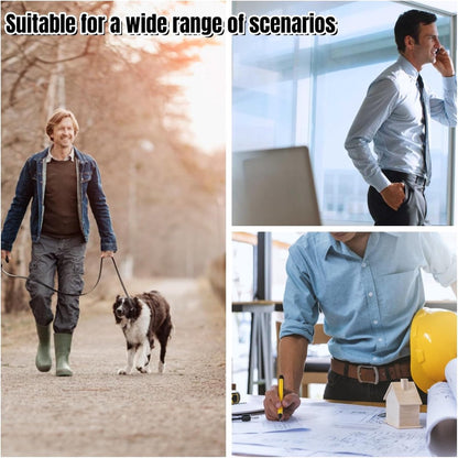 1 piece - 16.3*1.8*8.3 cm - Phone Bag - Phone Holster Bag - Waist Bag - Phone Holder for Belt Clip - Vertical Clip Holster - Men's Belt Phone Holder - Belt Clip - for 6.2-6.5 inch mobile phones - black