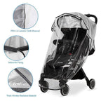 Universal Stroller Rain Cover 5-in-1 Transparent Weather Protection for Infants