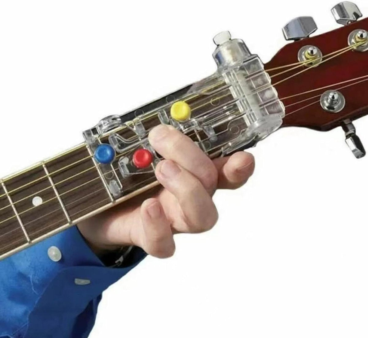 Classical Chord Learning Buddy, Chord Playing Assistant, Guitar Scale Fretboard Notes Sticker for Bonus, Best Study and Learning System for Guitar Lover Beginner - Chord Accessories