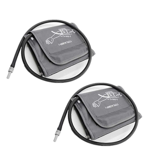 Blood Pressure Cuff for Children 2 Pcs Adjustable 17.2-22.1 cm Upper Arm Replacement Accessories Compatible with Connection_OF