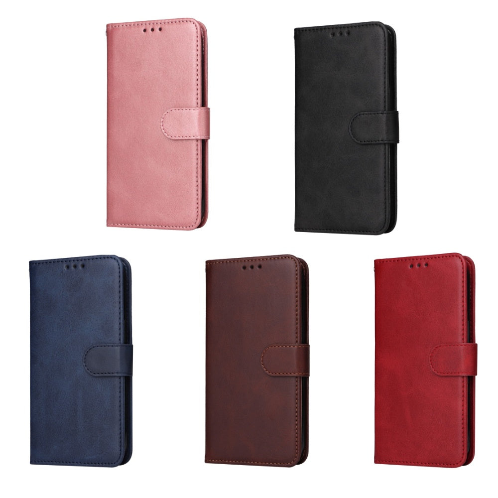 Compatible with Samsung A55 5G PU Leather Wallet Case Samsung, Red