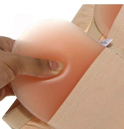 Silicone Buttock Enhancer Hip Lift Panty Black Size M