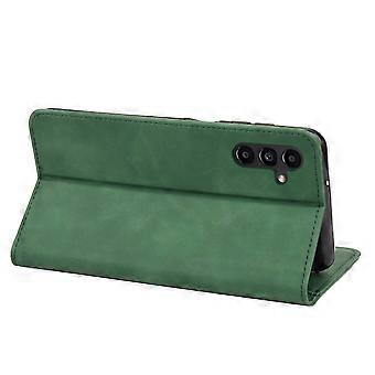 Compatible withSamsung Galaxy A55 5G Case, PU Leather Wallet Style F, Shockproof Protective Cover