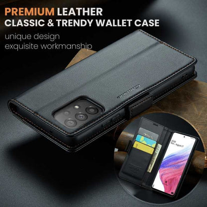 Compatible with Samsung A53 5G Case CaseMe Skin Pro Protective Cover Black