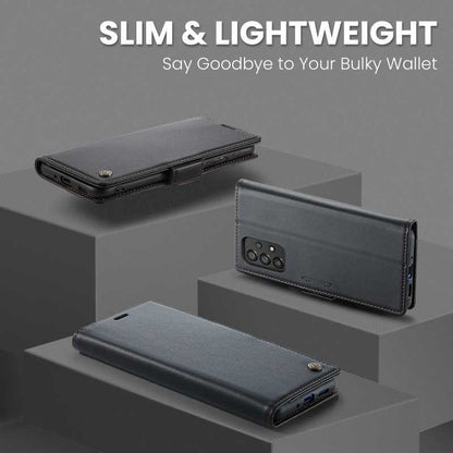 Compatible with Samsung A53 5G Case CaseMe Skin Pro Protective Cover Black