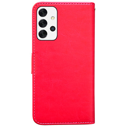 Compatible with Samsung Galaxy A32 5G Leather Case Black Protective Cover