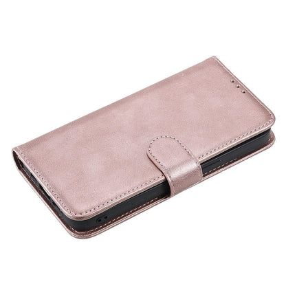Compatible with Samsung S22 Magnetic 2-in-1 Phone Case Wallet Pink Pink Gold