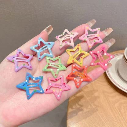 Star Hairpins for Hair, 7-Pack