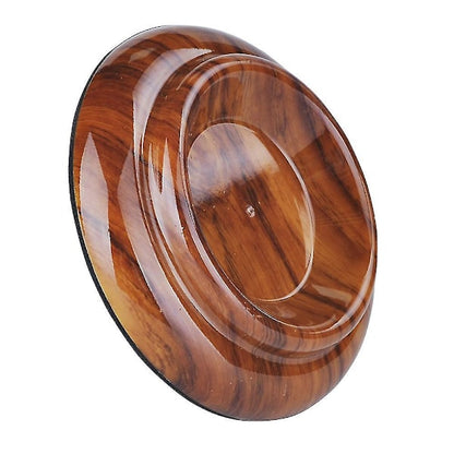 4 pcs Piano Wheel Cups for Upright Piano, Rosewood Color Piano Wheel Piano Leg Protectors with Anti-Slip