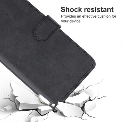 Leather Case for TCL 501 Black