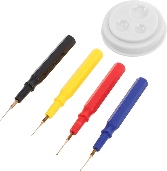 1 Set Plastic Watch Repair Kit Professional Plastic Watch Oiler Set for All Watches and Pocket Watches Small Portable Pen with Oil Cup Easy Use