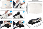 Fleece Stroller Gloves - Waterproof, Windproof, Frost-Resistant, Thickened and Warm - Winter Stroller Gloves (Black)