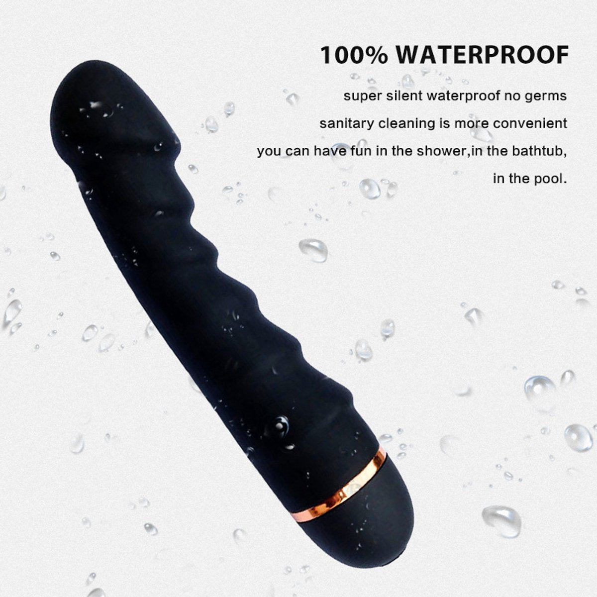 Vibrator - Dildo | Sex Toys for Couples - Sex Toys for Women - Sex Games - Sex Toys - Female G-Spot Clitoral Vibrator - Sex Toys for Adults - AV Vibrator - Dildos - Female Masturbator (Purple)