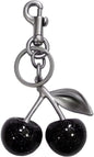 Cherry Charm Keychain - Fashion Accessory for Women's Bags - Suitable for Car Keyrings