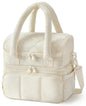 Cooler Bags - Lunch Bag - Handle Strap - Cooler Bag - Lunch Bag - Insulated Cooler Bag - Picnic Bag - Suitable for work, office, travel and picnics（Beige）