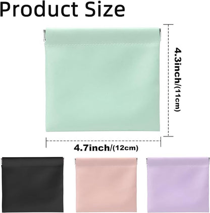Wallet - Organizer - Women's Wallet - Gift - Gift for Women - Gift for Girlfriend - Gift for Mother - Set of 4 (Pink, Light Green, Light Purple, Black)
