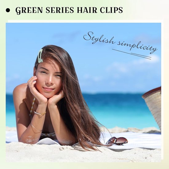 9-pack flat hair clips for women, flat claw clips for girls, suitable for thick and fine hair, 3 sizes, crocodile leather hair clips, matte hair clips, non-slip, French hair accessories