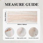 Pink Table Veil with White Pearls - Silky Gauze 30x120 Inches - For Weddings, Parties & Table Decorations