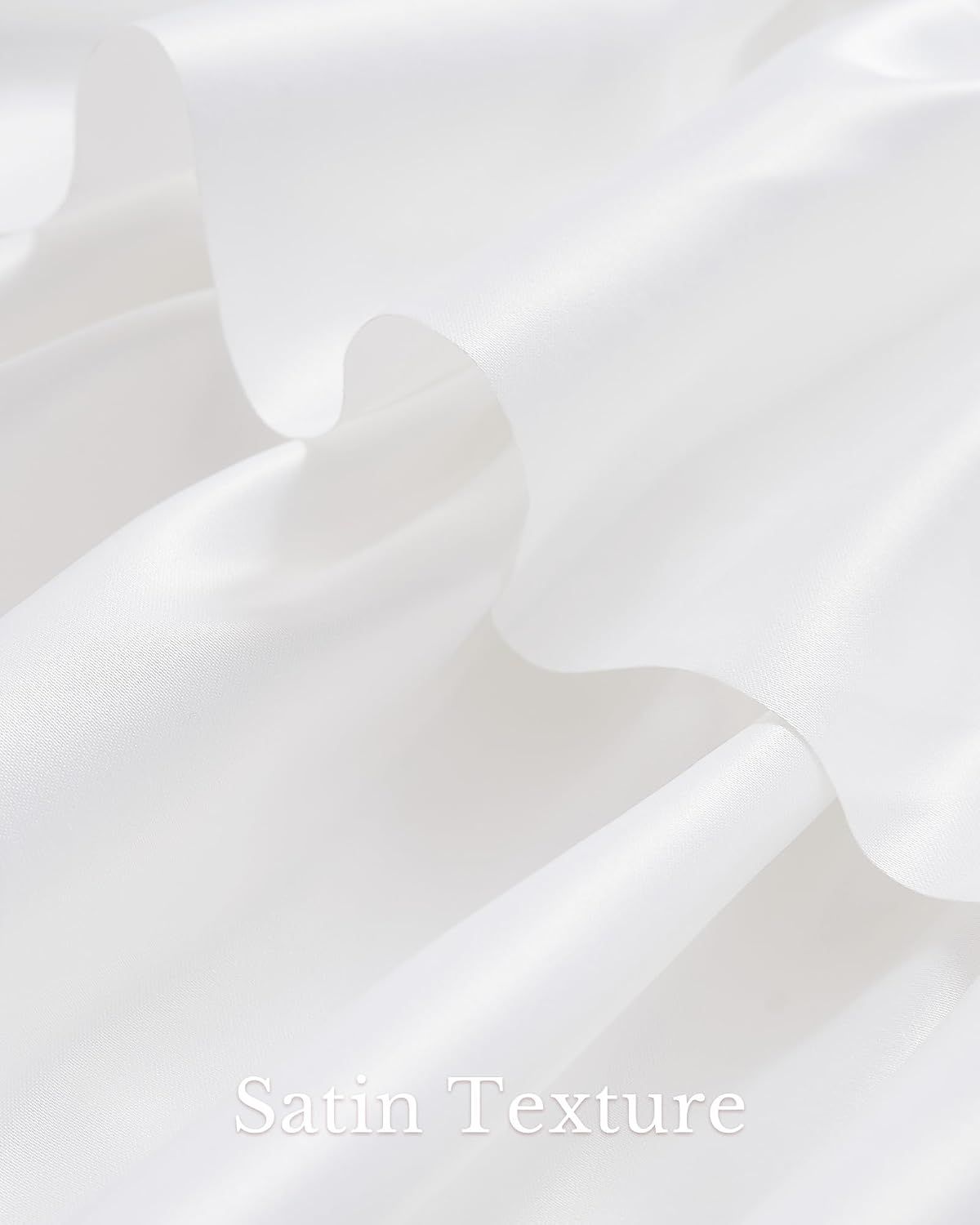 Farmhouse Ruffled Valance Curtain, Rod Pocket Three-Tier Window Treatment for Kitchen, Bathroom and Cabinet Decor, White, 132 x 46 cm