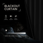 2 Pack Soundproof Blackout Thermal Curtains, Noise-Reducing Lined Drapes for Bedroom and Light Blocking, Grey, 132 x 213 cm