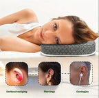 Donut Pillow, Ring Pillow, Piercing Pillow, Orthopedic Head Pillow, Sleeping Earplugs Ear Pillow, for Home, Office and Everyday Comfort