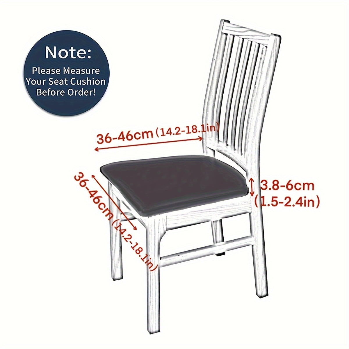 Solid Color Brushed High Elastic Chair Cover, Simple Soft And Comfortable Chair Seat Cover, Dust-proof And Dirt-resistant Chair Slipcover, Suitable For Dining Chair Office Home Decor 6pcs Red-brown