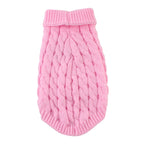 Clearance Under $5 Boovnll Dog Sweater, Winter Turtleneck Knitted Keep Warm Sleeveless Pet Clothes, Dog Clothes for Small Dog Fall Winter Dog Sweaters, (Black, S) XL Pink
