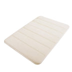 Non Slip Absorbent Bath Mat Quick Dry Washable Bathroom Rug for Shower Floor, 20 x 32 Inch White