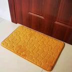 Bathroom Rugs - Ultra Absorbent Non-Slip Floor Bath Mat, Super Soft Shower Mat for Bath Tub, Machine Washable 16x24" (Brown) #B-Khaki