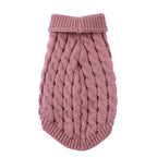 Xuniizn Dog Sweater for Small Medium Dogs, Warm Comfortable Winter Pet Clothes, Cute Knitted Sleeveless Pet Sweaters for Puppies, Cats, Dog Apparel & Accessories XL Hot Pink