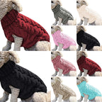 Xuniizn Dog Sweater for Small Medium Dogs, Warm Comfortable Winter Pet Clothes, Cute Knitted Sleeveless Pet Sweaters for Puppies, Cats, Dog Apparel & Accessories XL Hot Pink