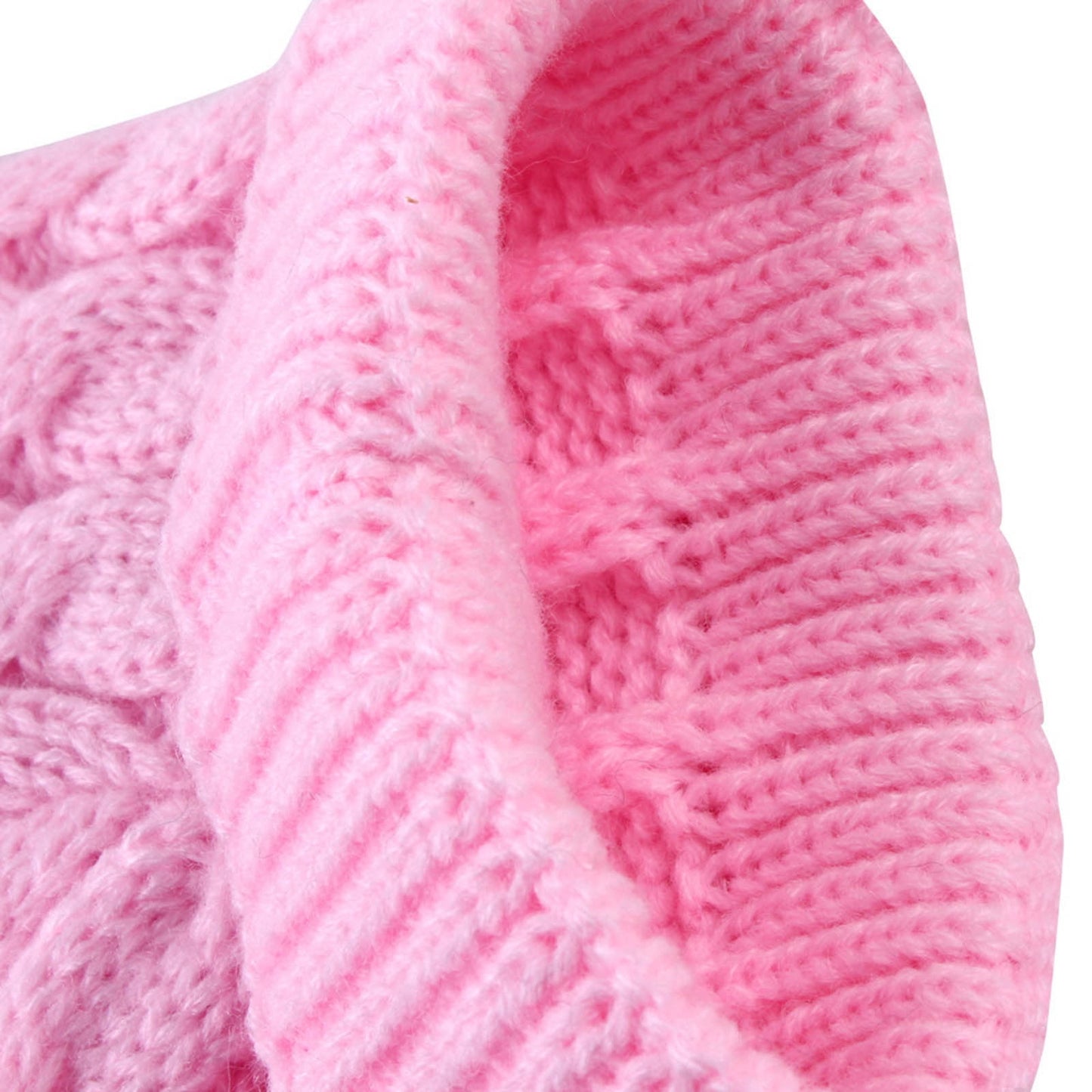 Xuniizn Dog Sweater for Small Medium Dogs, Warm Comfortable Winter Pet Clothes, Cute Knitted Sleeveless Pet Sweaters for Puppies, Cats, Dog Apparel & Accessories M Pink